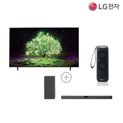 LG 65인치 OLED TV + 사운드바 + 미니공기청정기 SET