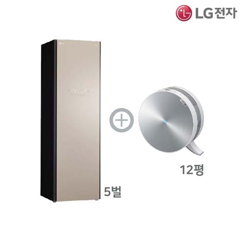 LG 오브제 스타일러 + 퓨리케어 공기청정기 SET