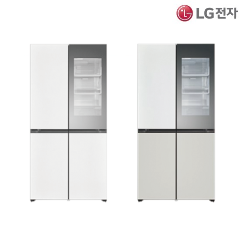 LG 오브제 컬렉션 노크온 냉장고