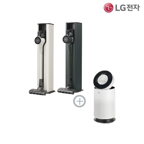 LG오브제컬렉션 청소기(그린 / 베이지) +퓨리케어 공기청정기